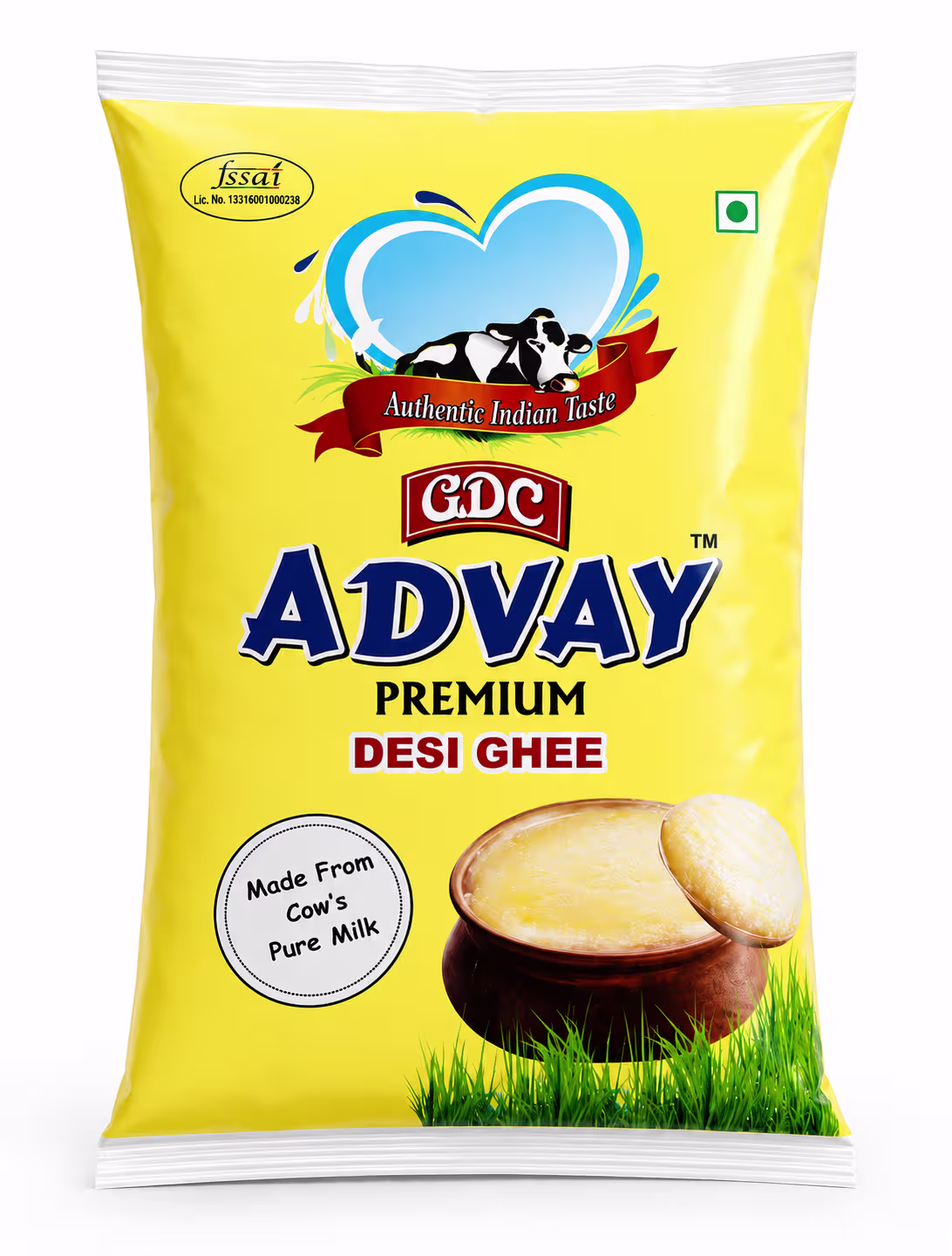 Advay Premium Desi Ghee 1 Litre Cow